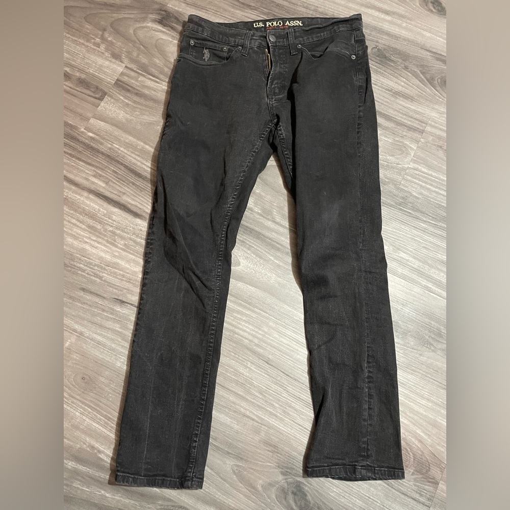 U.S. Polo Assn. Men's Black Jeans